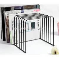 11 Slot Metal Wire CD DVD Magazine holder Book Display Rack Stand