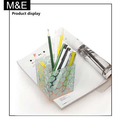 Eco-friendly Acrylic Office Holder Acrylic Pen Pot